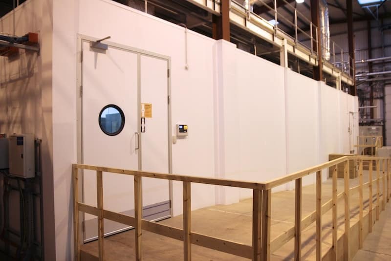 A noise haven within a factory