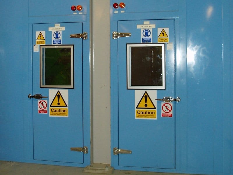 acoustic doors for noise control