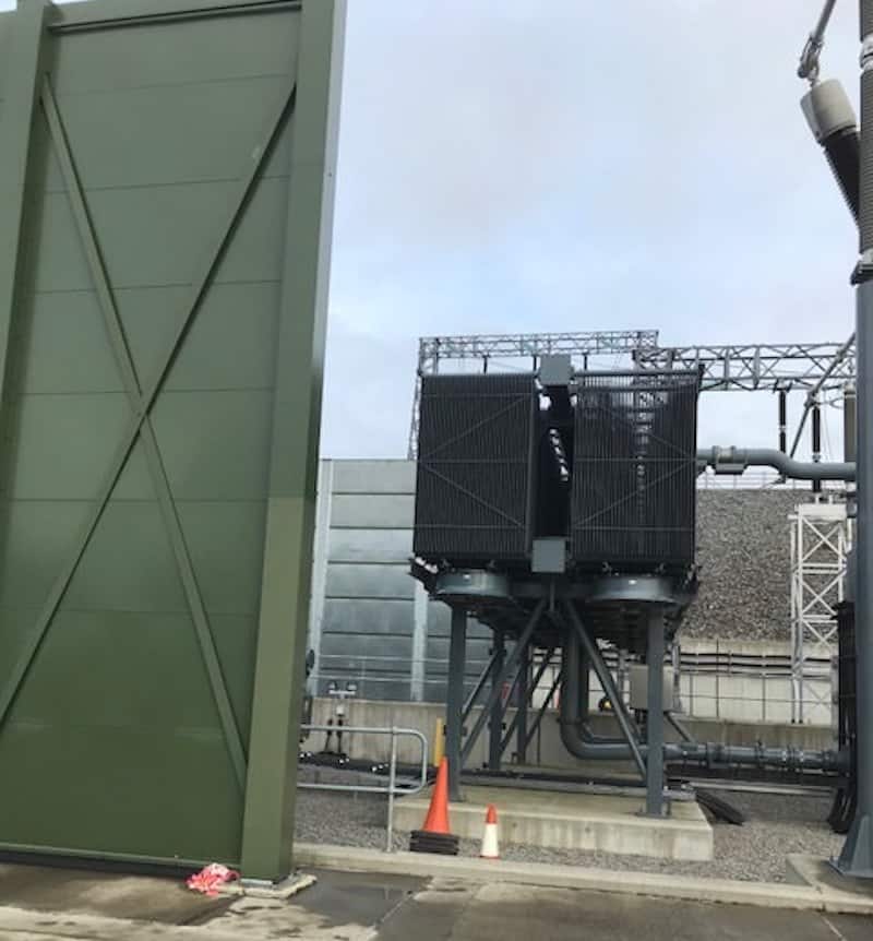 acoustic enclosure for a transformer